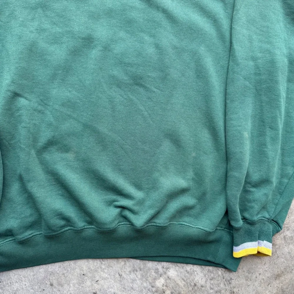 Vintage Starter Green Bay Packers Sweatshirt Mens Large NFL Embroidered Green
